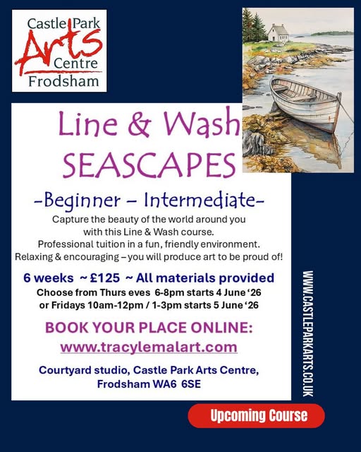 Line and Wash Seascapes